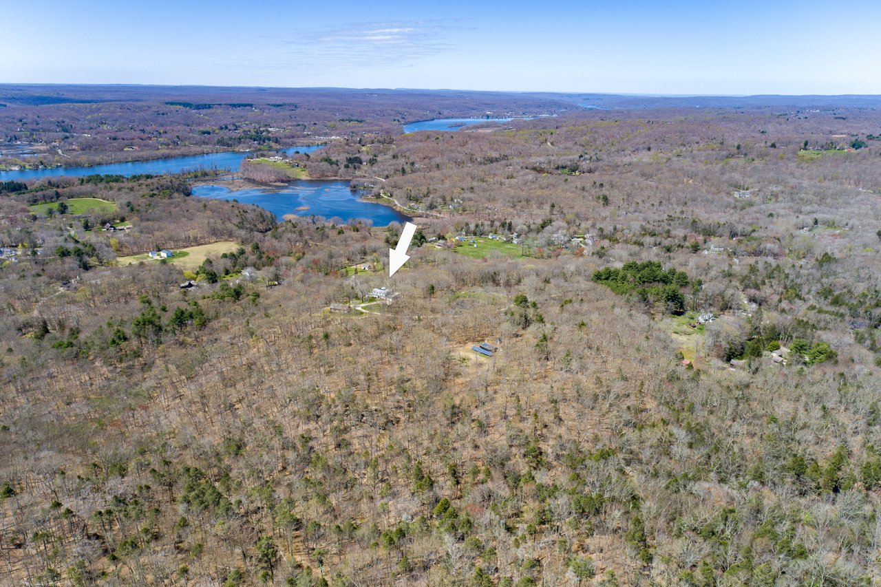 A private location with 40 acres and then adjoins the Hadlyme Hills Preserves.