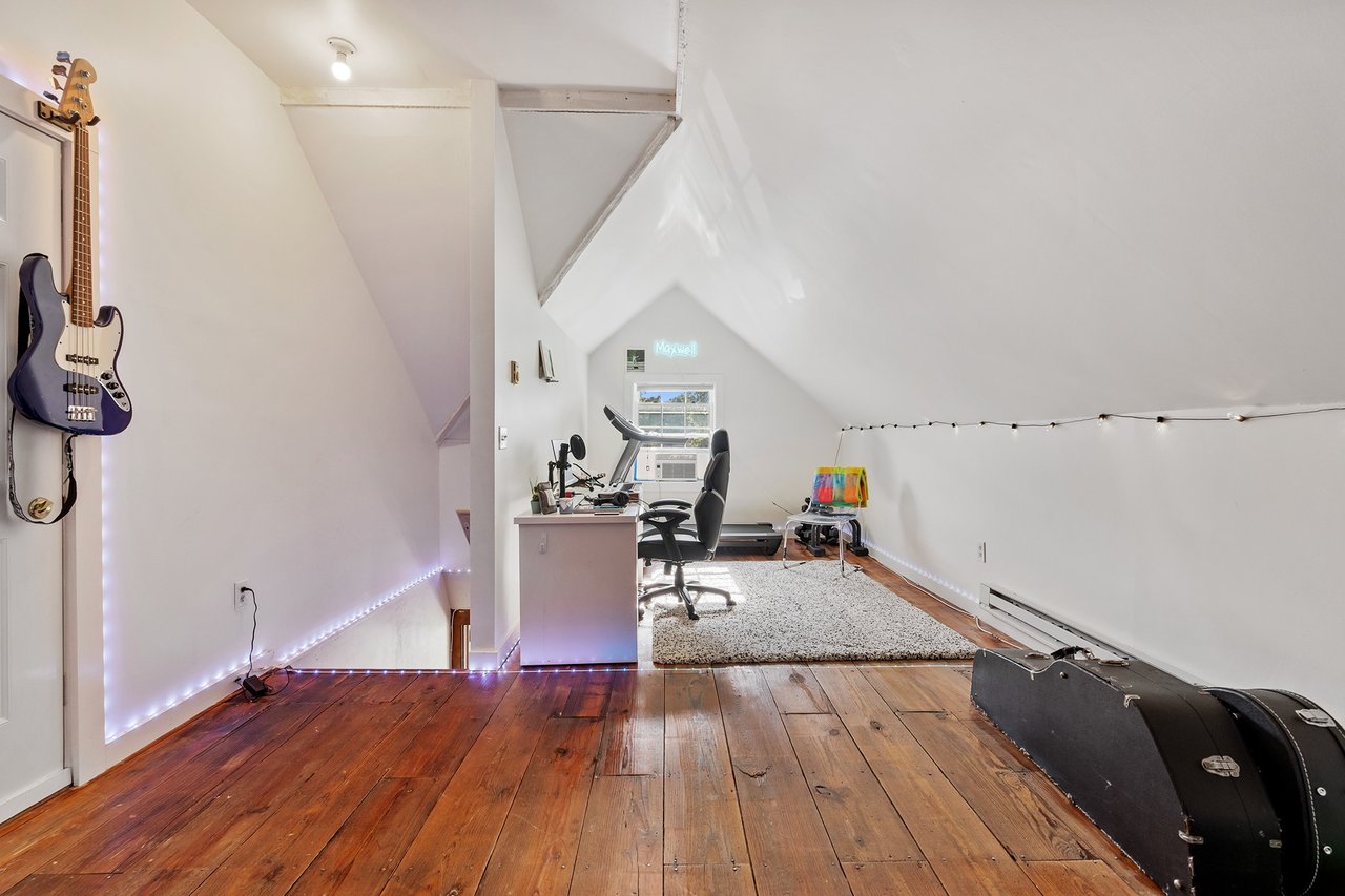 Apt A - attic/bonus space