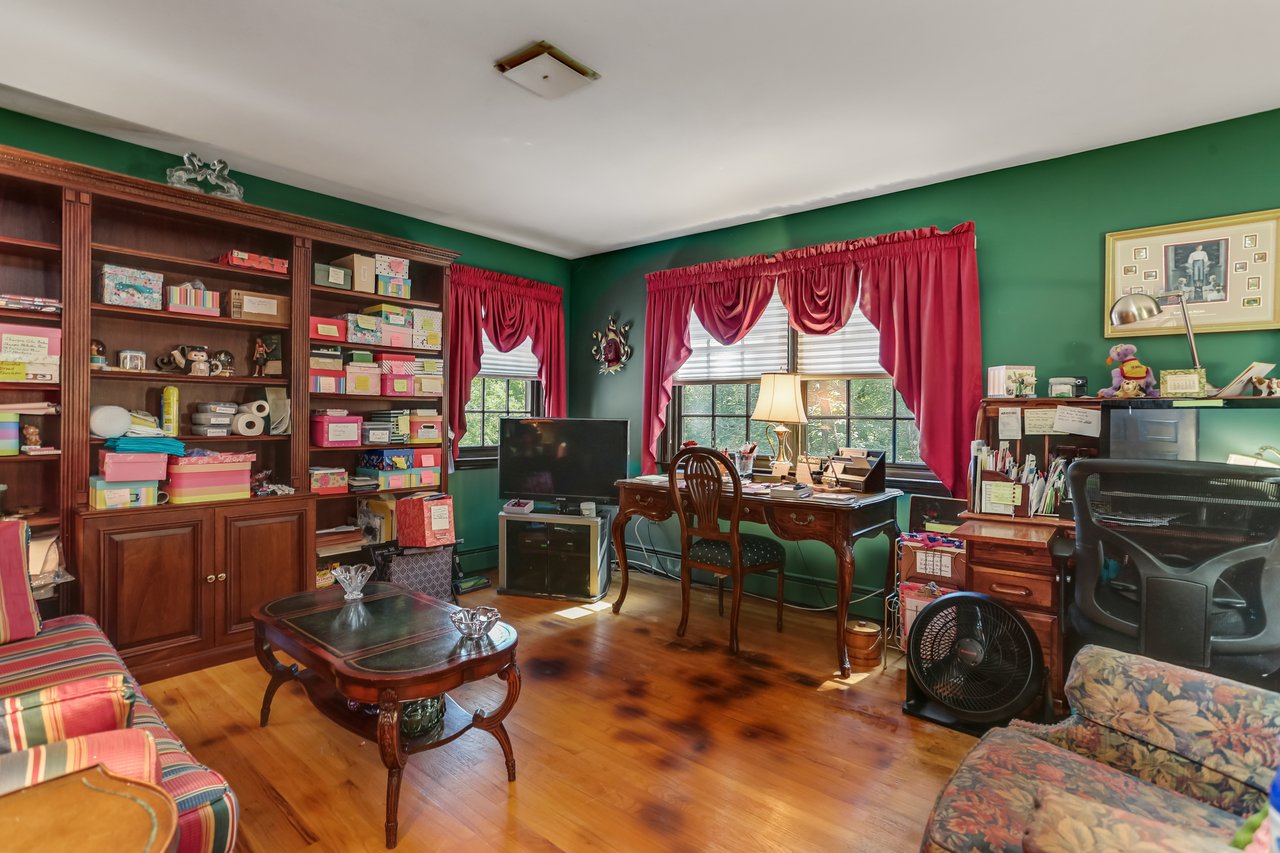 Bedroom 2 currently used as a Library