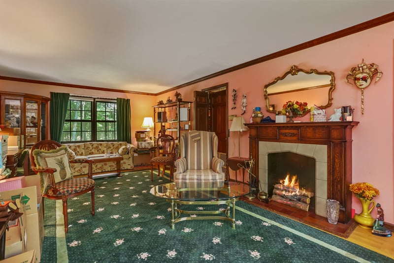 Formal Living Room looking toward rear of the home.	